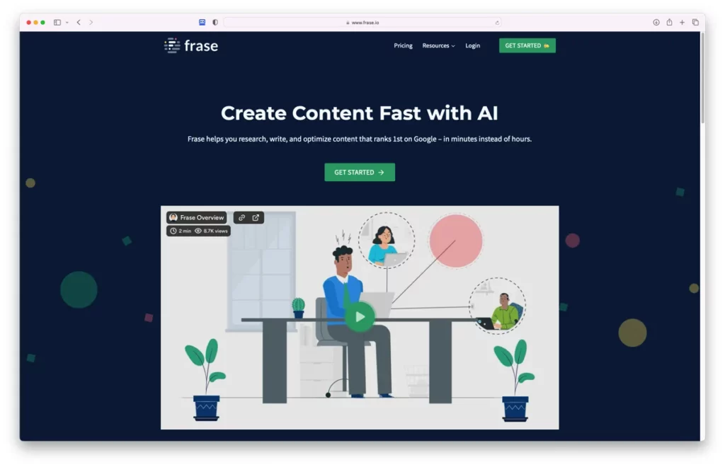 5 Best AI Writing Software Tools for High-Quality Content Creation 11 frase-content-ai